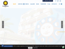 Tablet Screenshot of costazzurraresidence.it